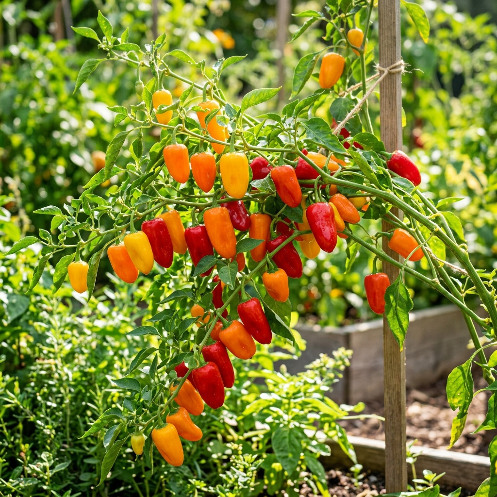 50 Mini Sweet Pepper Seeds for Planting Non-GMO, Colorful & Exceptionally Seeds