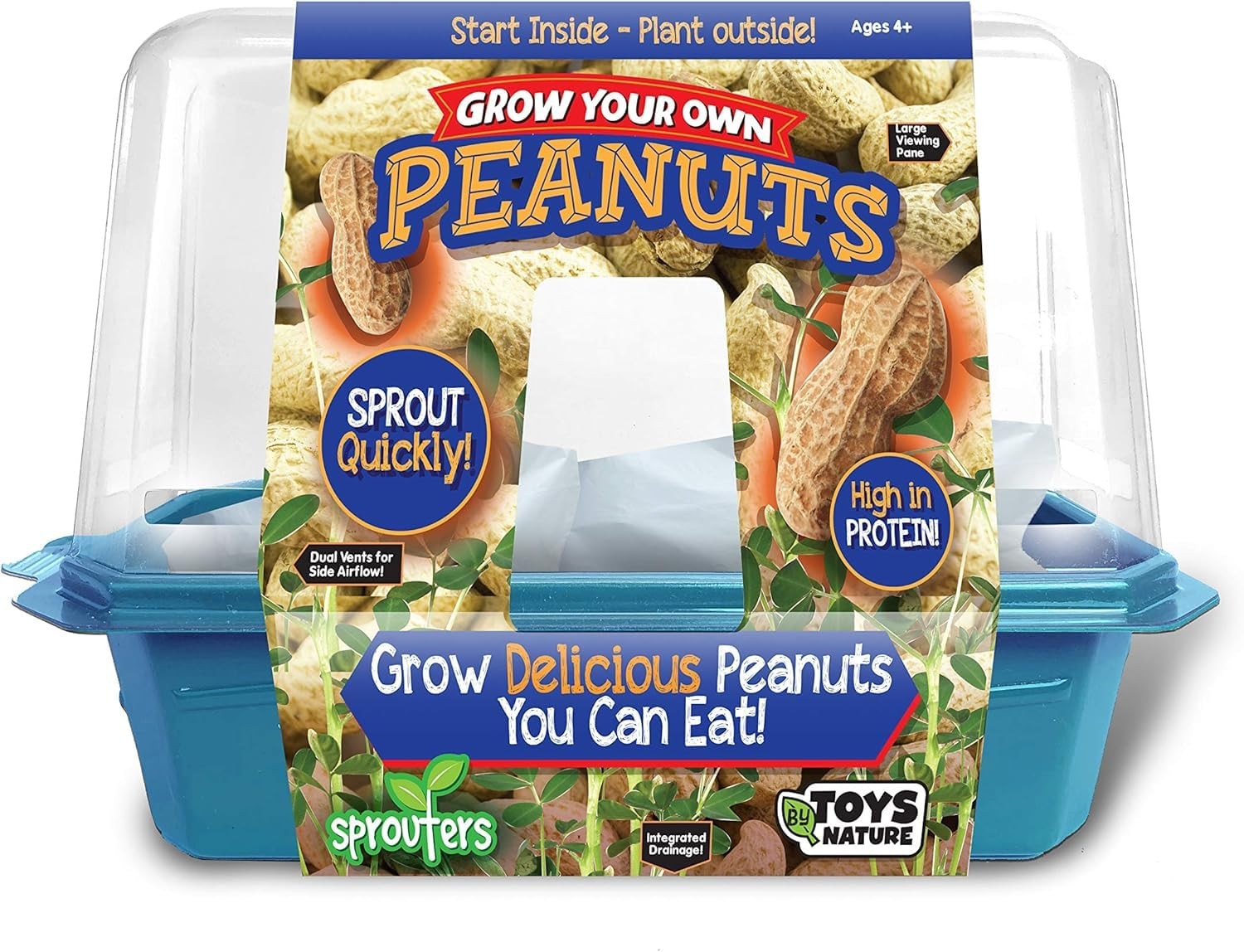 Peanut Plant Garden Kit, Grow Delicious Healthy High Protein Peanuts, Plantin…