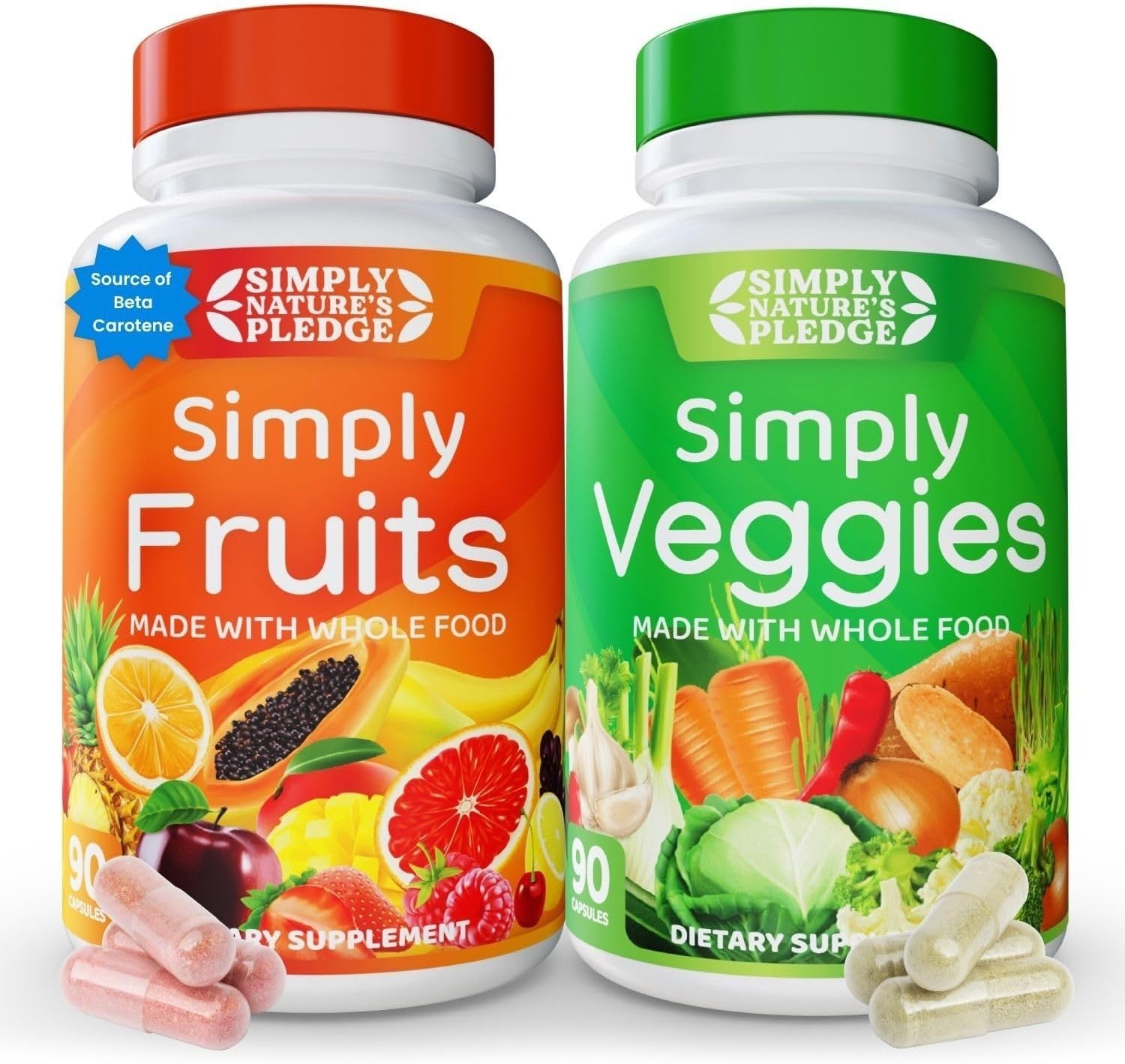 Packed with Over 40 Different Fruits & Vegetables – Made with Whole Food Supe…