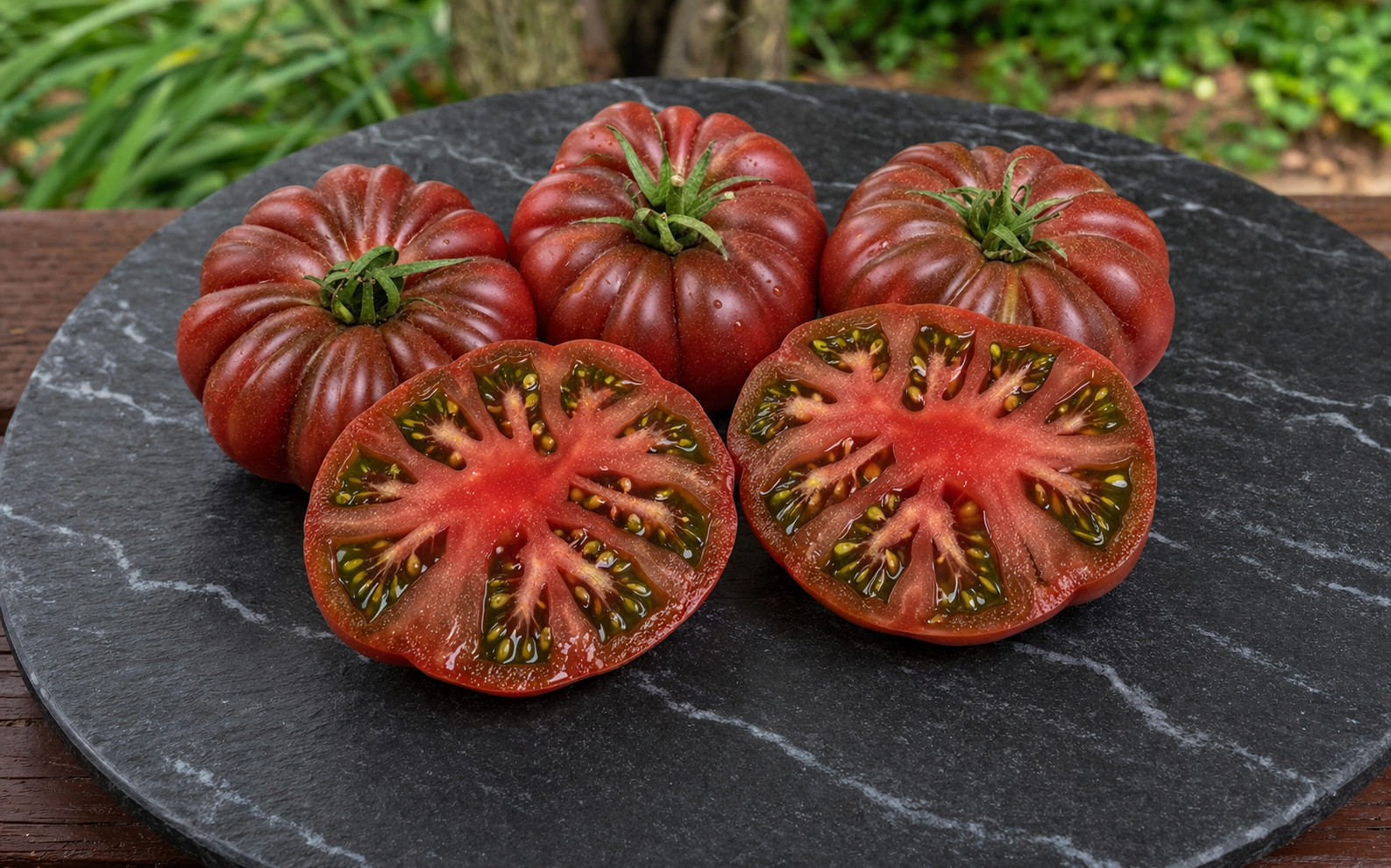 100 Rare Heirloom Purple Calabash Tomato Seeds – The Ultimate Purple Heirloom
