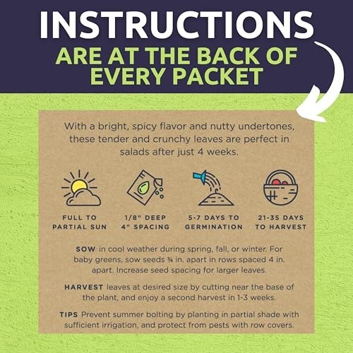 Ultimate Organic Seeds Variety Pack – 60 Non-GMO Packs for Indoor & Outdoor Gard