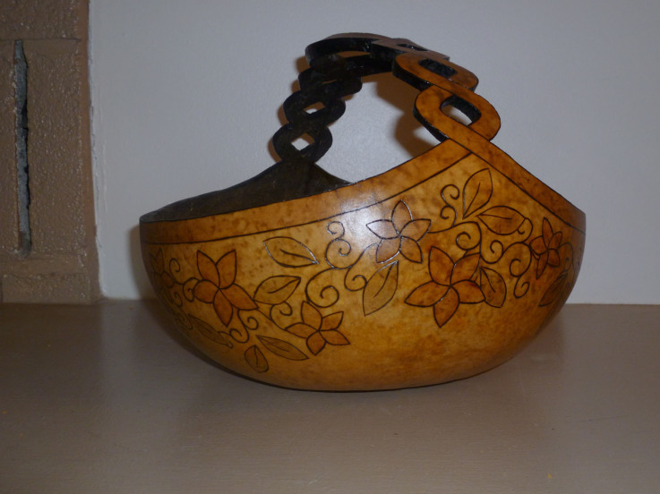 Bushel Basket Gourd, Lagenaria siceraria, Seeds (30-50 lbs)