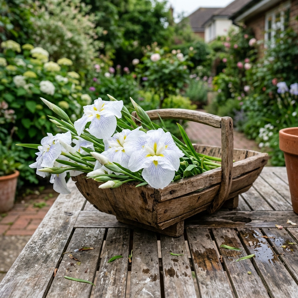 50 Japanese White Iris Seeds for Planting – Premium Variety for Home Gardening