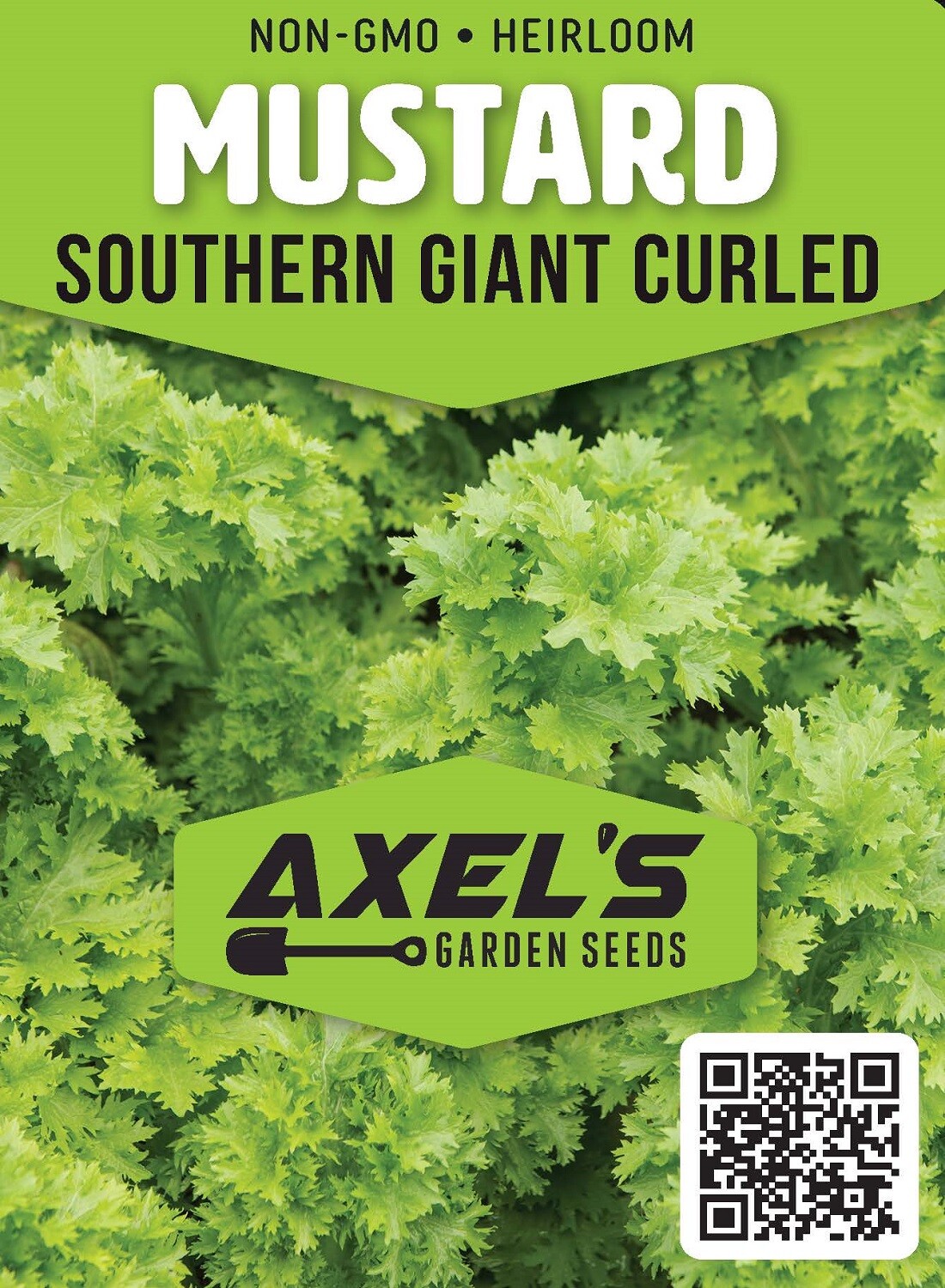 Southern Giant Curled Mustard Seeds | Heirloom | Non-GMO | Fresh Herb Seeds