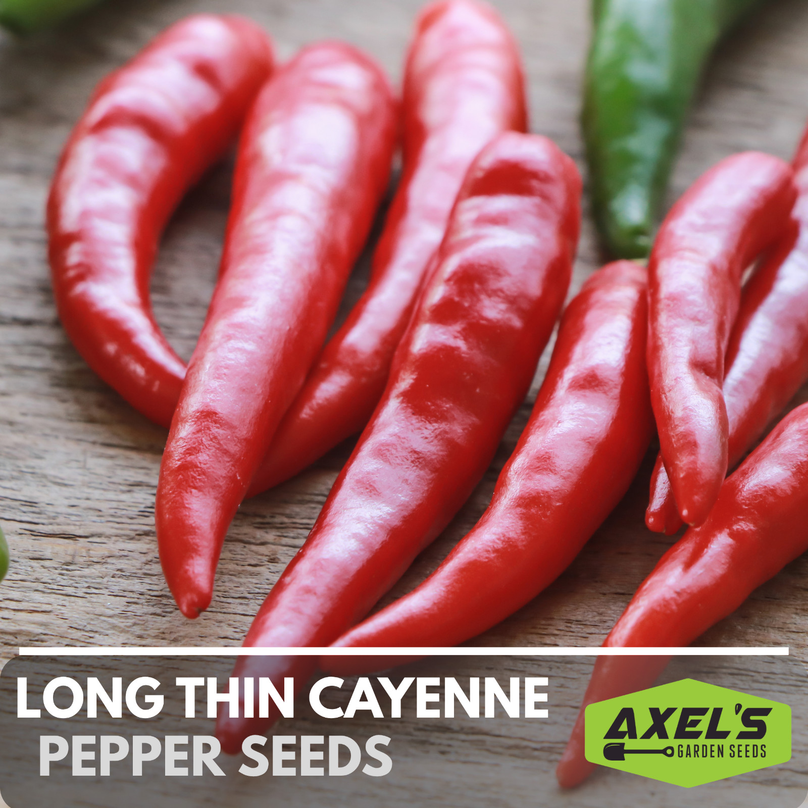 Hot Cayenne Pepper Seeds | Heirloom & Non-GMO | Fresh Vegetable Seeds