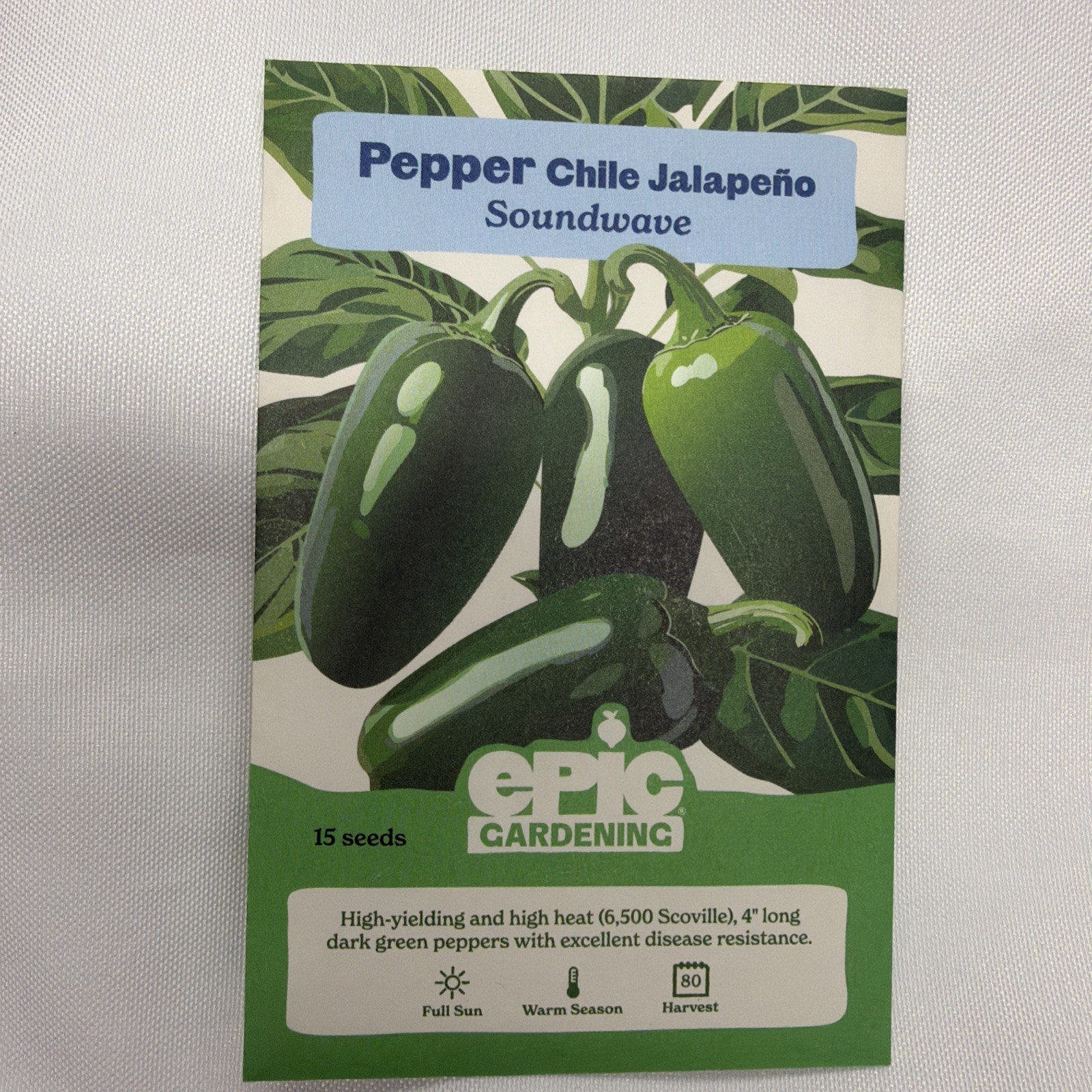 13 Packs Epic Gardening (Botanical Interests) Vegetable Seeds Jalapeno Pepper