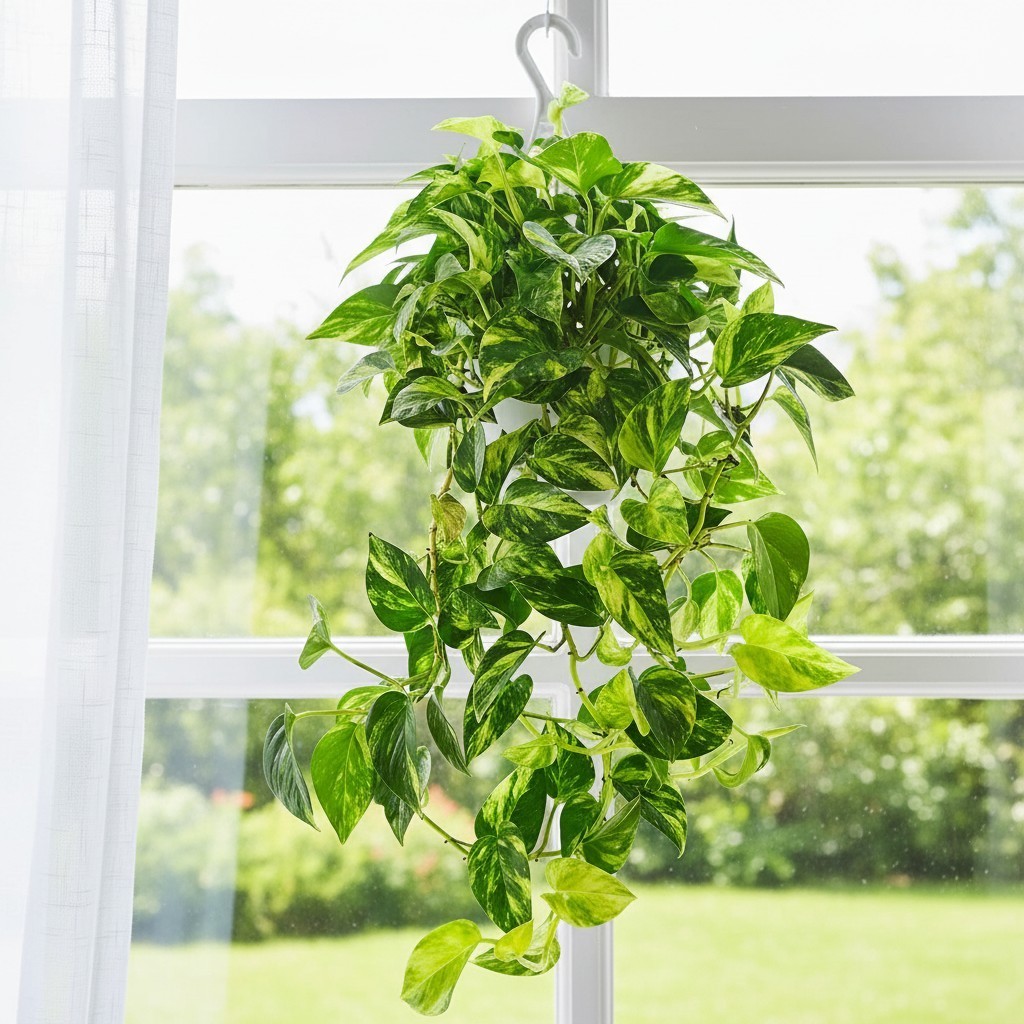 3 Rooted Pothos Live Plant Cuttings – Easy Care Indoor Houseplants