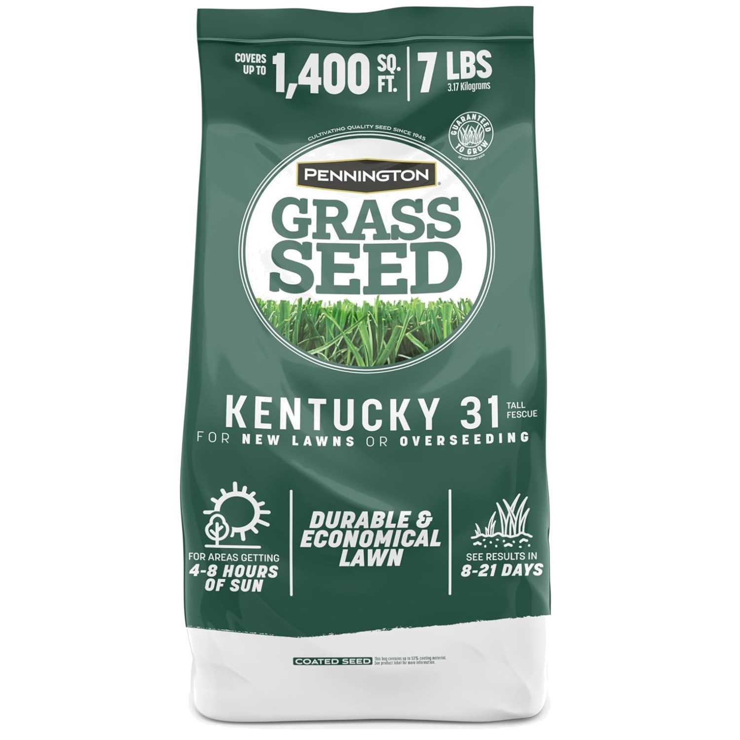 Quality Kentucky 31 Fescue Grass Seed – 20 lb Bag