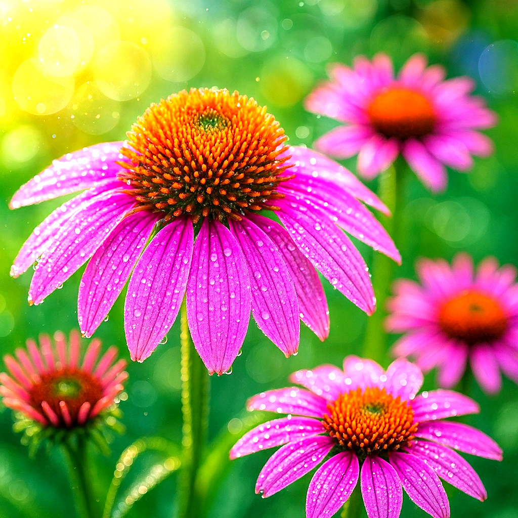 400+ ECHINACEA PURPLE RED CONE SEEDS AUTUMN PERENNIAL WILDFLOWER BEES FLOWER USA