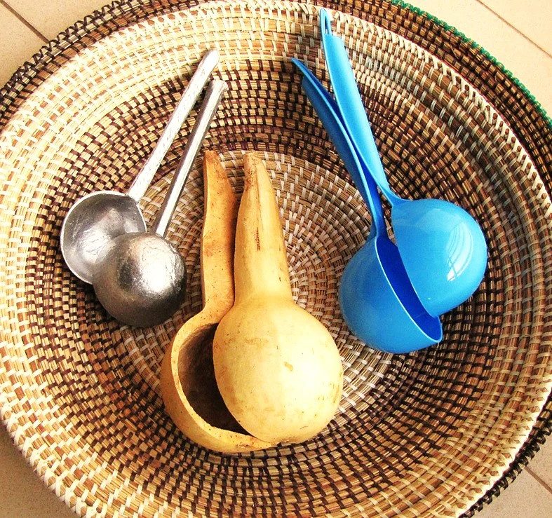 Small Spoon Ornamental Gourd Seeds – For 2025 Planting Bicolor Yellow Green