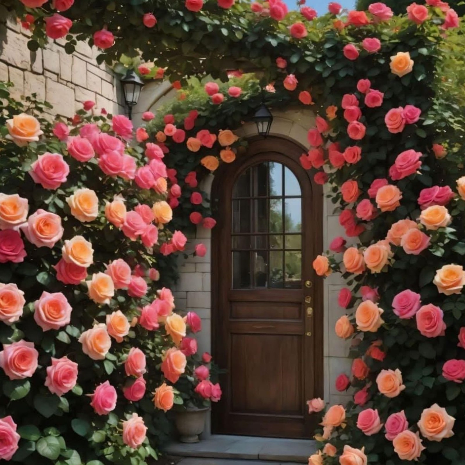 300+ Climbing Rose Seeds for Planting – Rare Mixed Climbing Rose Rosa Bush Vi…