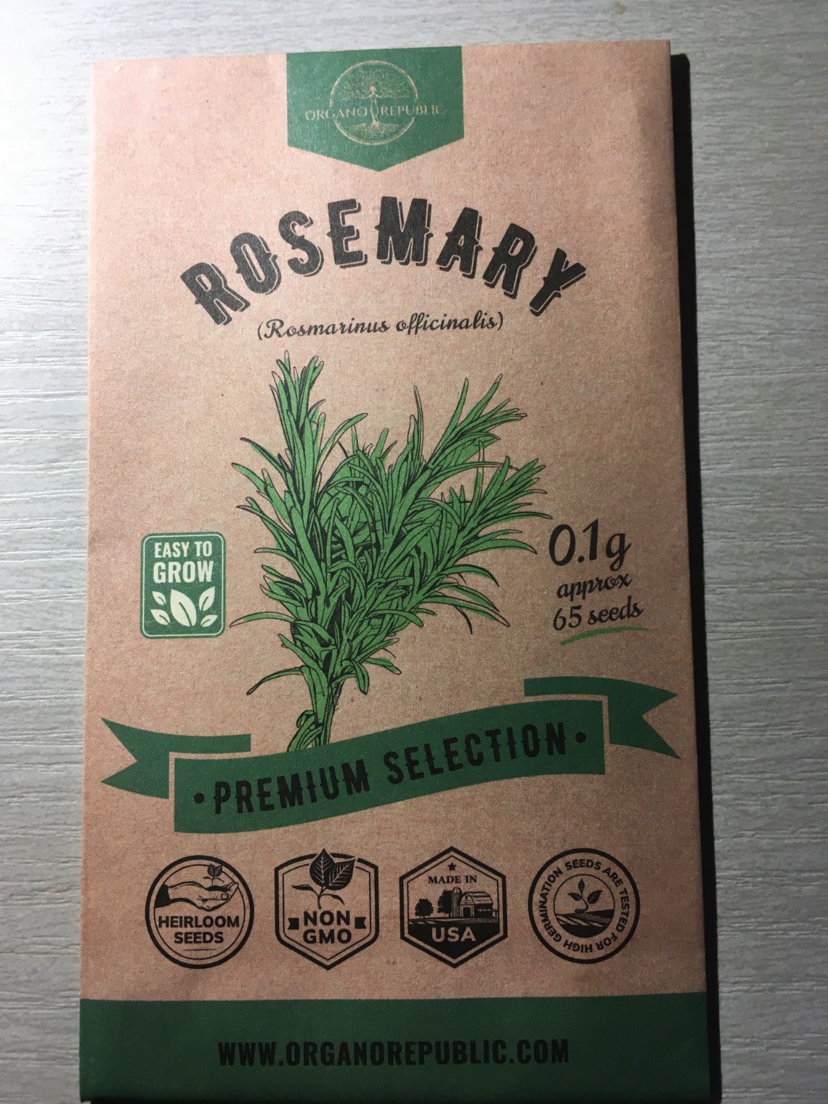 Rosemary Seeds – Organo Republic
