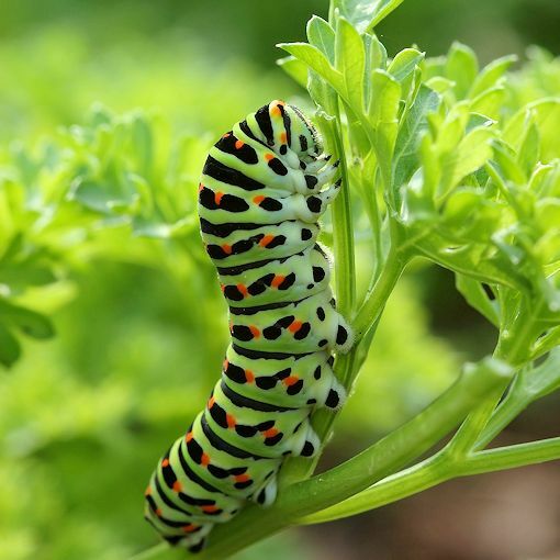 PARSLEY SEEDS CURLED Black Swallowtail Butterfly Host Plant Non-GMO 300 Seeds