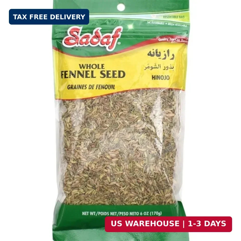 Sadaf Fennel Seeds – Whole Fennel Seeds for Cooking – Semillas de Hinojo – Koshe
