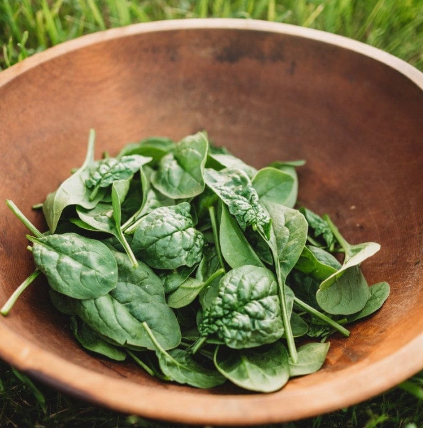 Fresh Spinach Seeds, Bloomsdale Longstanding Heirloom Non-GMO Free Shipping 🇺🇸