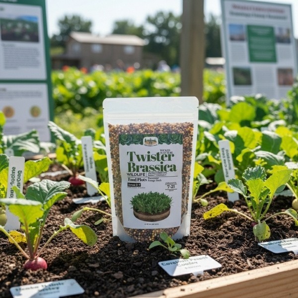Old Cobblers Farm™ Wicked Tuff Turf Bonar Rape Forage Seed Brassica– Feed Growth
