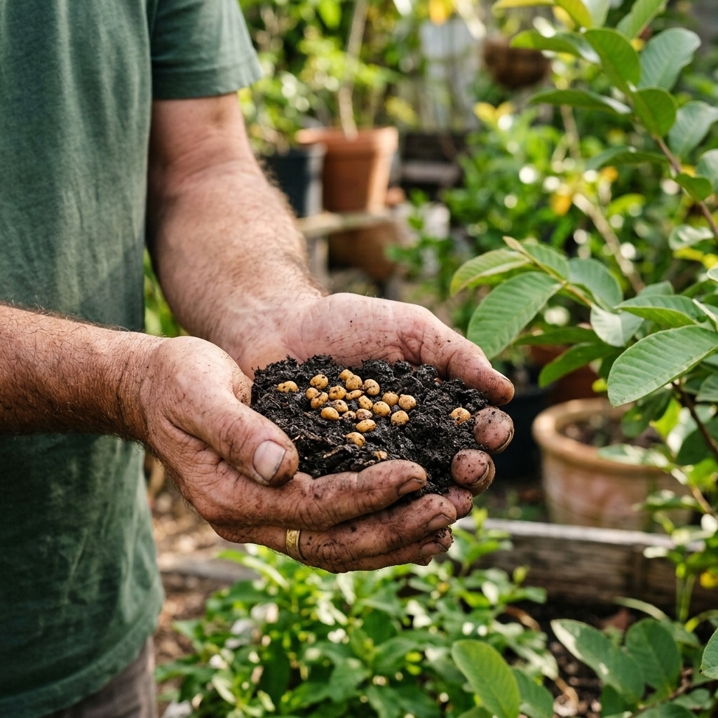 100 Tropical Red Guava Seeds for Planting – Non-GMO, Exotic & Delicious Fruit