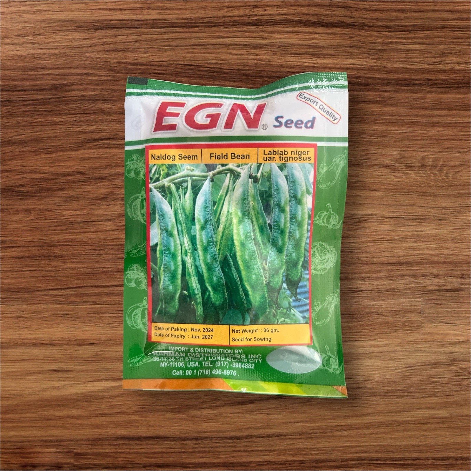 Seem( Naldog)Field Bean 100% Natural 6gm Free Shipping
