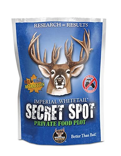 Whitetail Institute Secret Spot Fall Food Plot Seed 4 lb 4500 Sq Ft