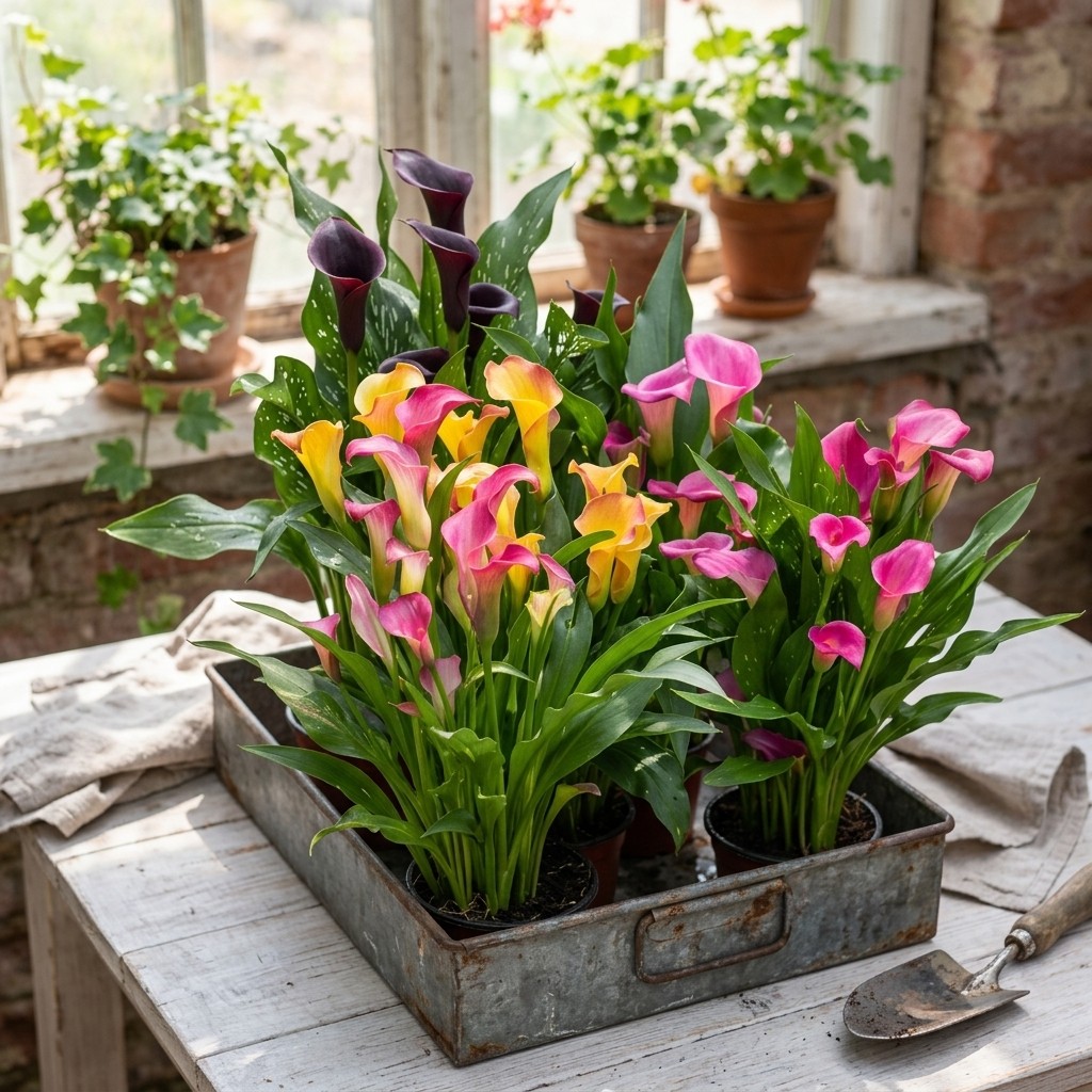 Calla Lily Flower Seeds 100pcs | Ornamental Plant Seeds for Outdoor Spaces