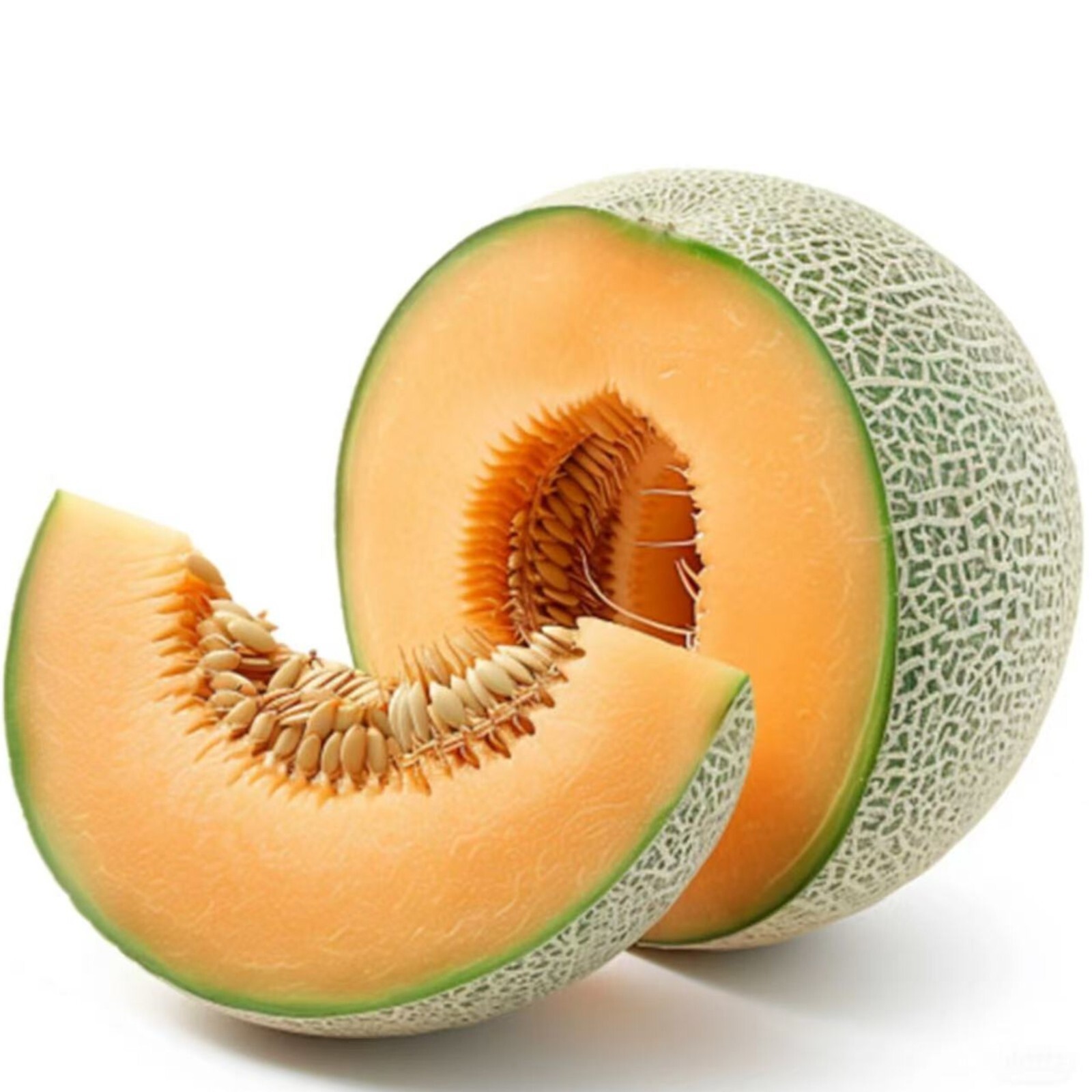 25pcs Cantaloupe Melon Seeds – Sweet Heirloom Variety for Home Gardens