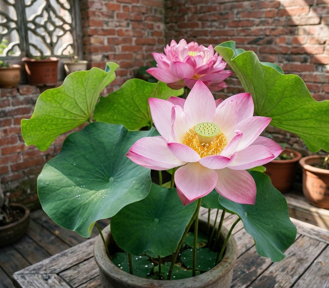 Lotus Flower Seeds 50pcs – Suitable for Home Pond and Aquatic Planting Areas