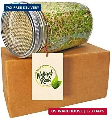 Variety Pack Sprouting Seeds Broccoli, Alfalfa, Radish, Mung beans & Salad Mix f