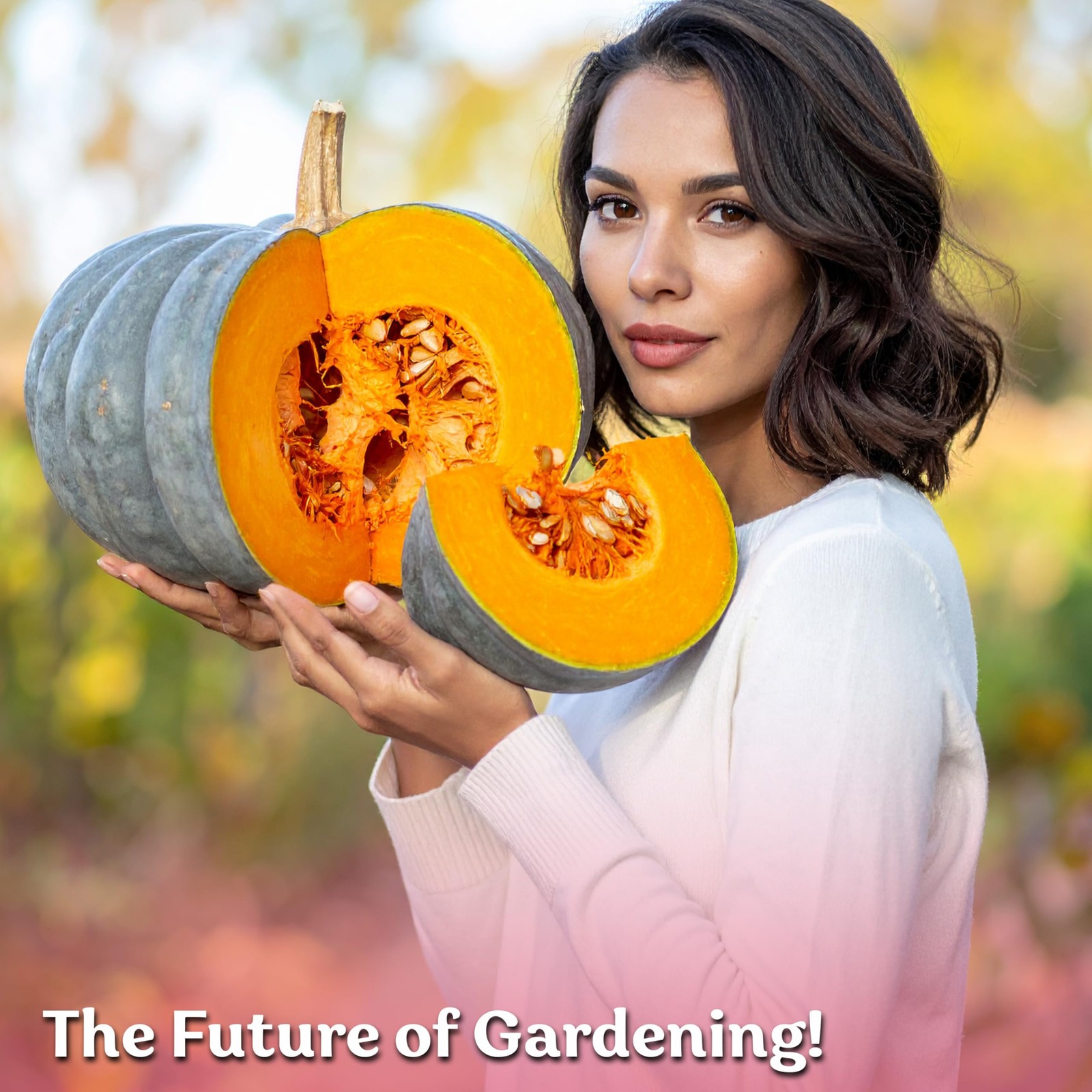 Jarrahdale Pumpkin Seeds NonGMO Heirloom Seeds for Gardens and Containers