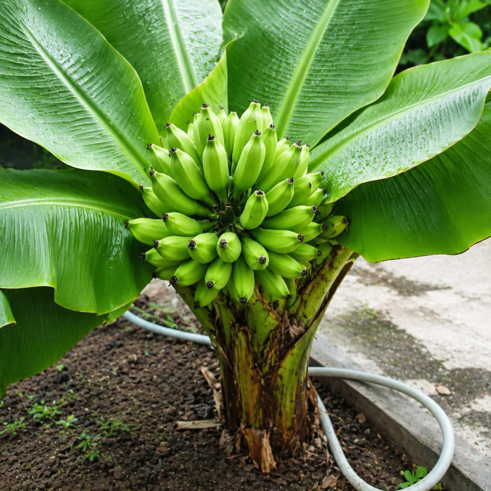 Tropicana Banana Live Plant 4-6 Inches Tall Dwarf Musa Cavendish