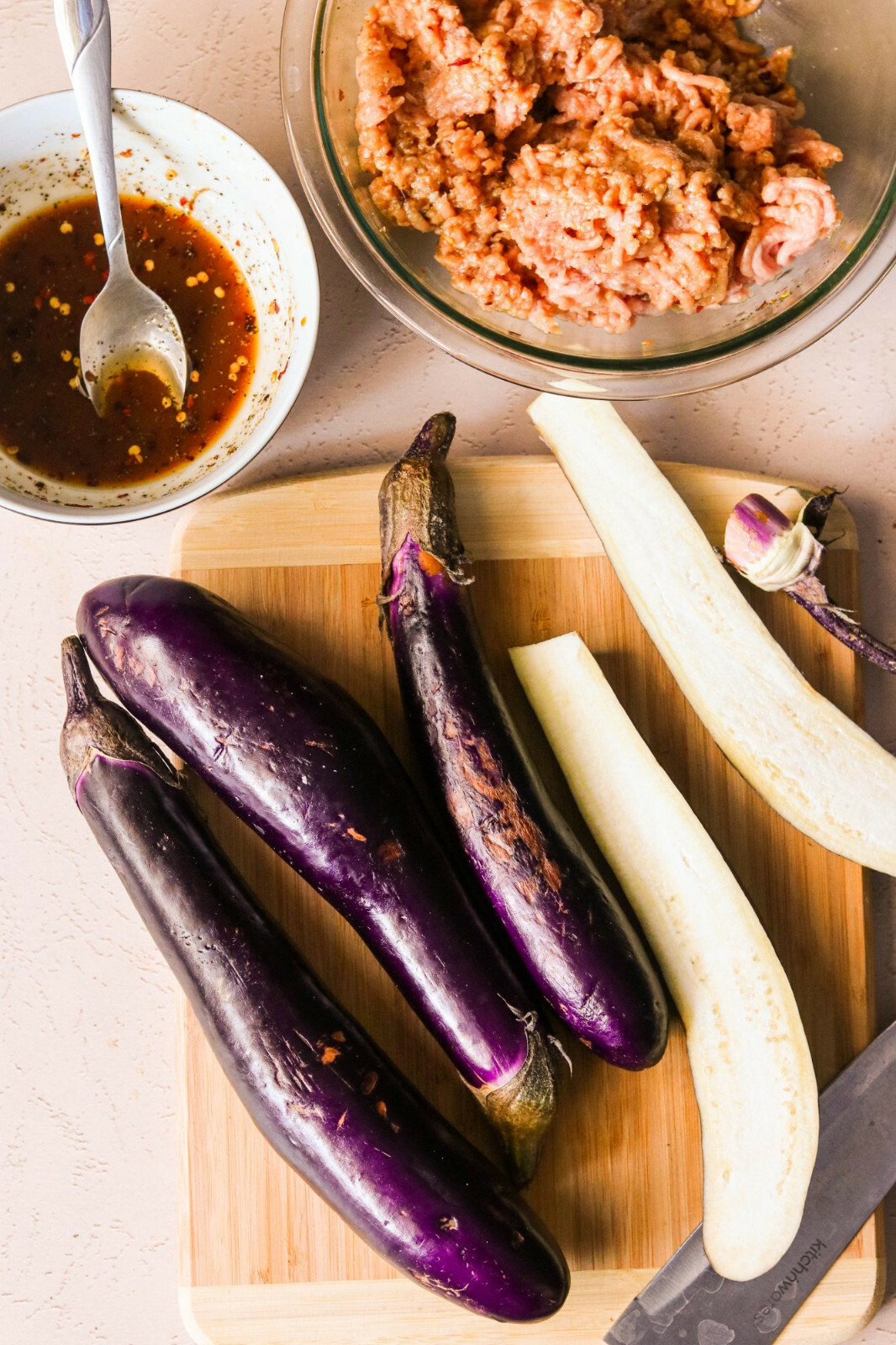 Purple Shine Chinese Eggplant Seeds | Long Aubergine Asian Vegetable Seeds 2024