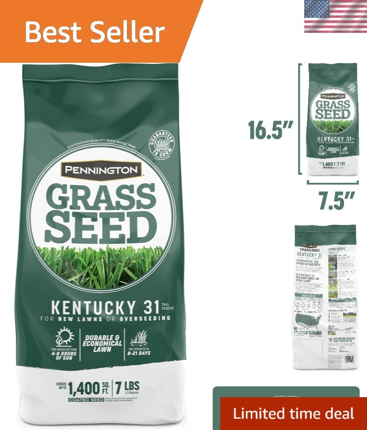 Kentucky 31 Tall Fescue Grass Seed (7 lb) – Economical Choice for Stunning Lawns