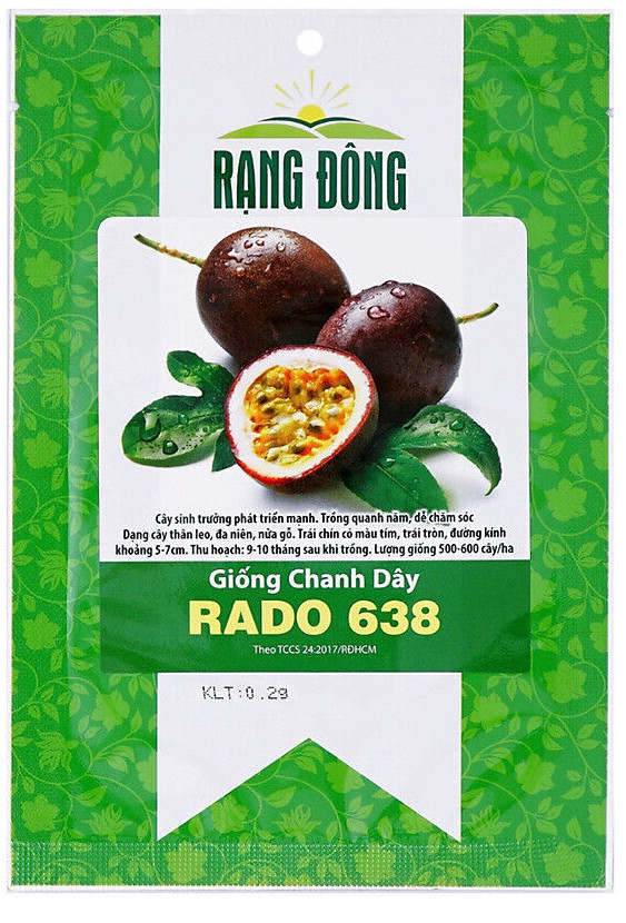 PASSION FRUIT SEEDS | HẠT CHANH DÂY | PURPLE EDULIS PASSIONFRUIT VINE