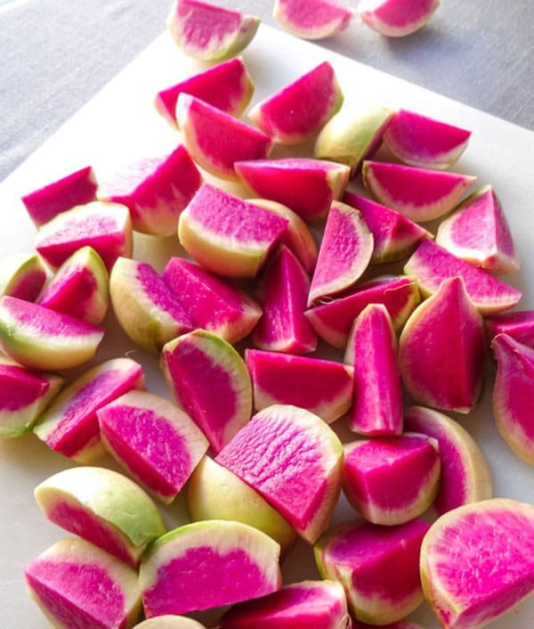 Watermelon Radish Seeds | Shinrimei Pink Heart Daikon Asian Vegetable Seed 2024