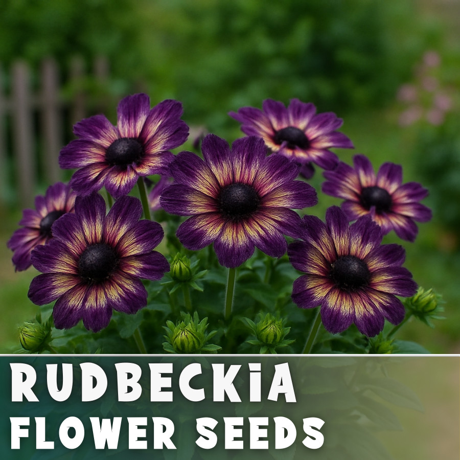 Velvet Dusk Rudbeckia Seeds 125+ Seeds Annual Flower Seeds Garden