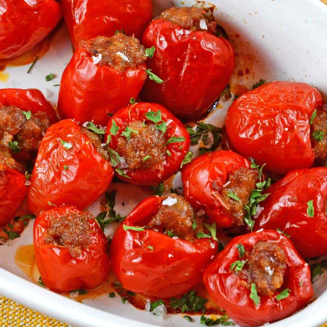 40+ Sweet Red Cherry Pepper Seeds | Fresh Non-GMO Garden Seeds