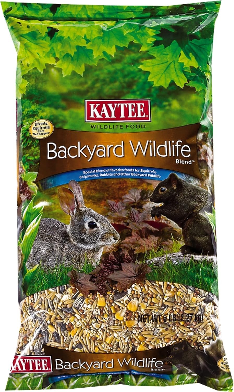 5 Pound Nature’s Blend Wildlife Food for Rabbits, Squirrels & Chipmunks