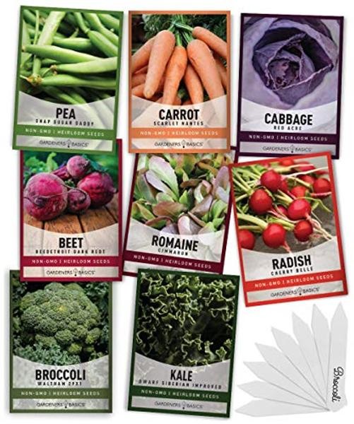 Winter, Fall, and Spring Vegetable Seeds for Planting | Cool Weather Crops |