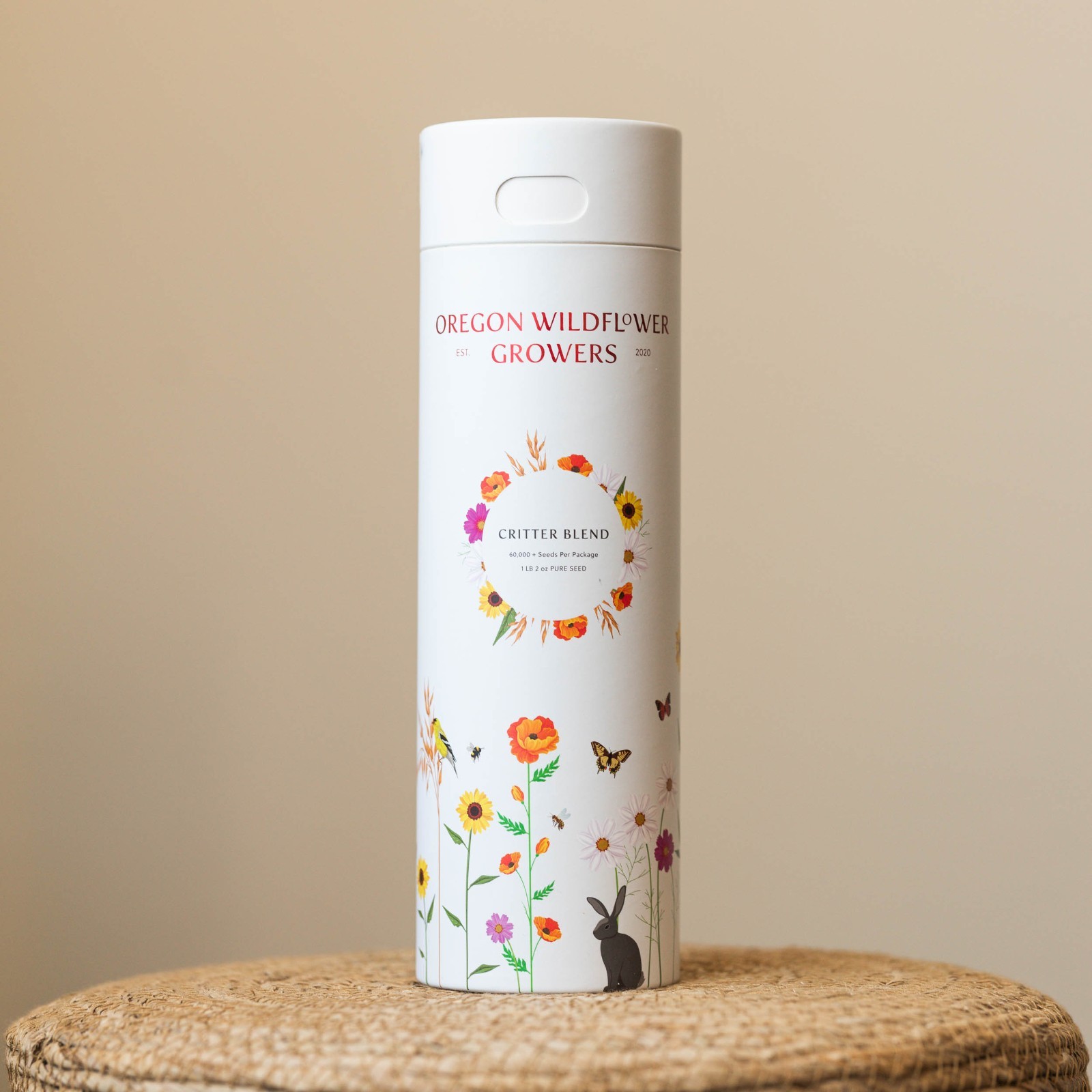 Wildflower Seed Blend. 7 Seed Blend With 60,000+ Seeds Per Package. PURE SEED!
