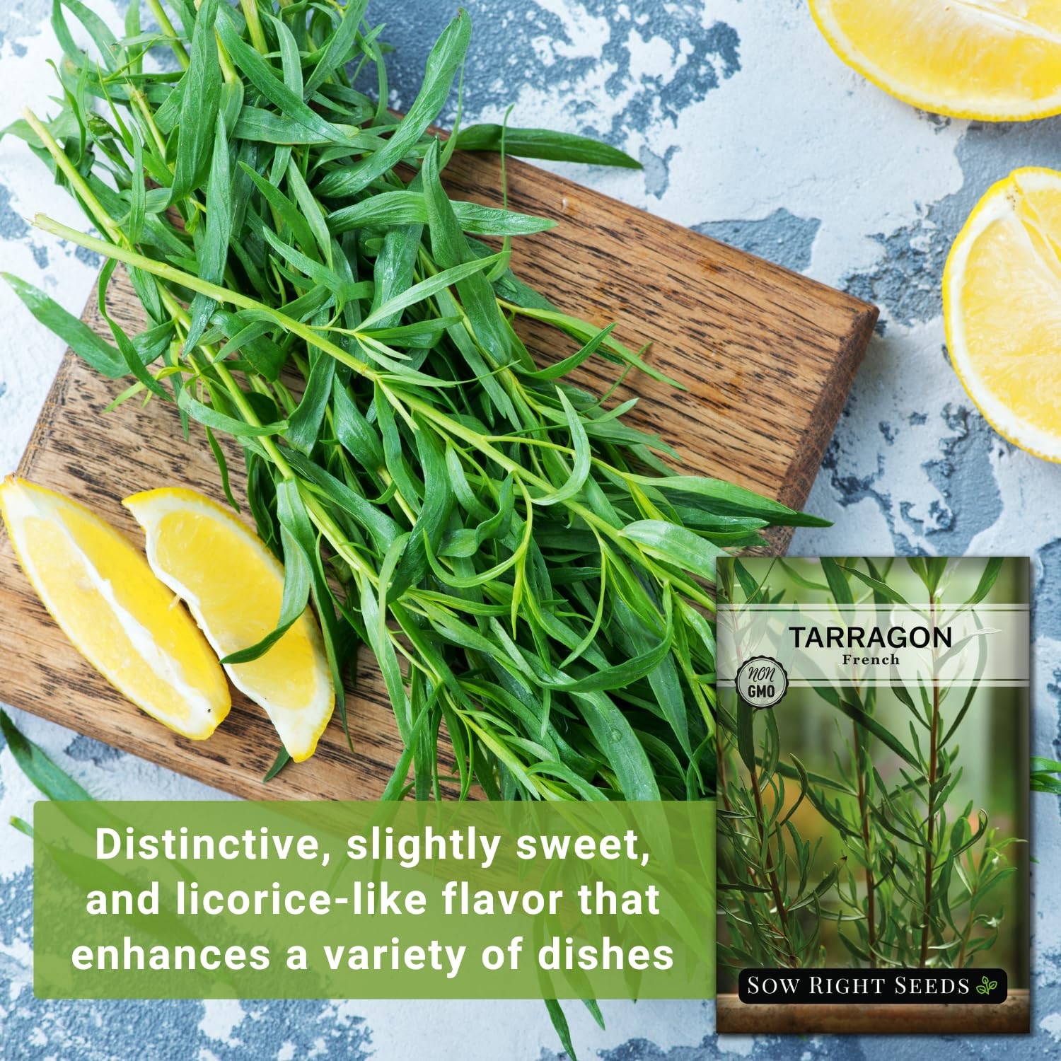 – French Tarragon Seeds for Planting – Non-GMO Heirloom Packet with Instructi…