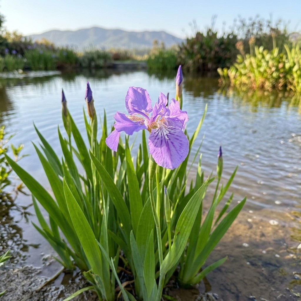 100 Pcs Iris Flower Seeds Perennial Ornamental Seeds for Garden Yard Planting