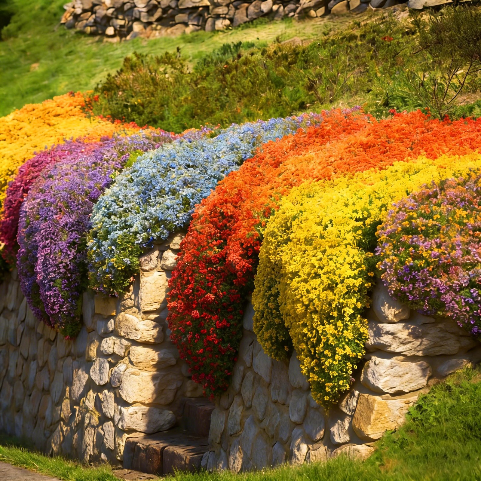 Mix Creeping Thyme Ground Cover Flower Seeds for Planting, 20000+pcs Perennia…