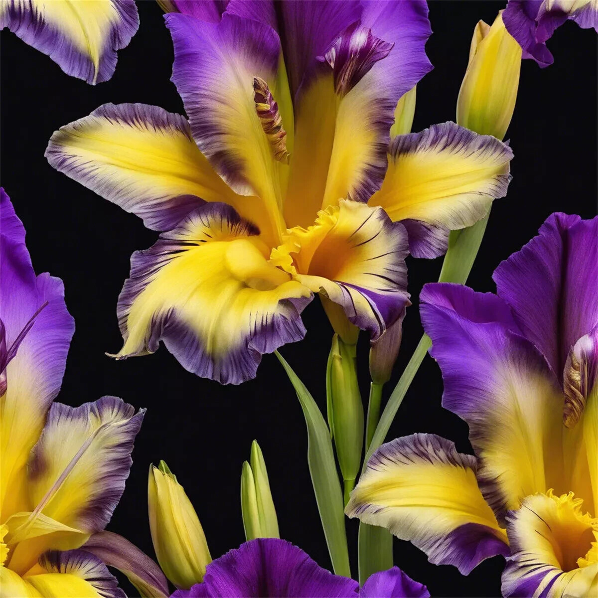 50 Heirloom Iris Seeds Fragrant Flower Plant (much less money than bulbs)