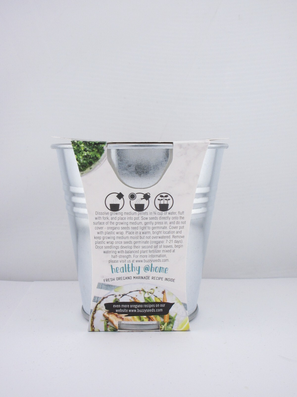 Buzzy Organic Oregano Grow Kit- FREE SHIPPING, NEW