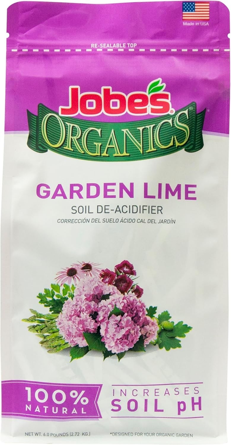 Garden Lime Soil Amendment 6 lbs Organic | pH Balance, Plant Growth, Lawn