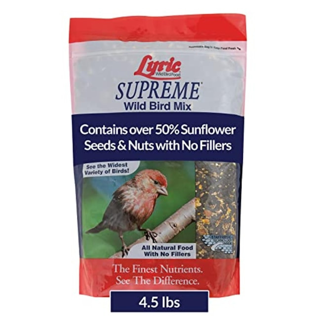 Lyric Supreme Wild Bird Seed 4.5 lb Premium Songbird Mix