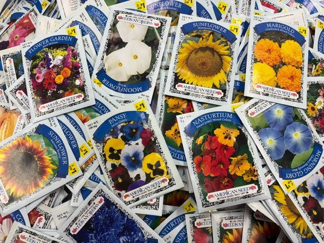 American Seed HUGE LOT OF 600+ Flower Seed Packets – Packed For 2023