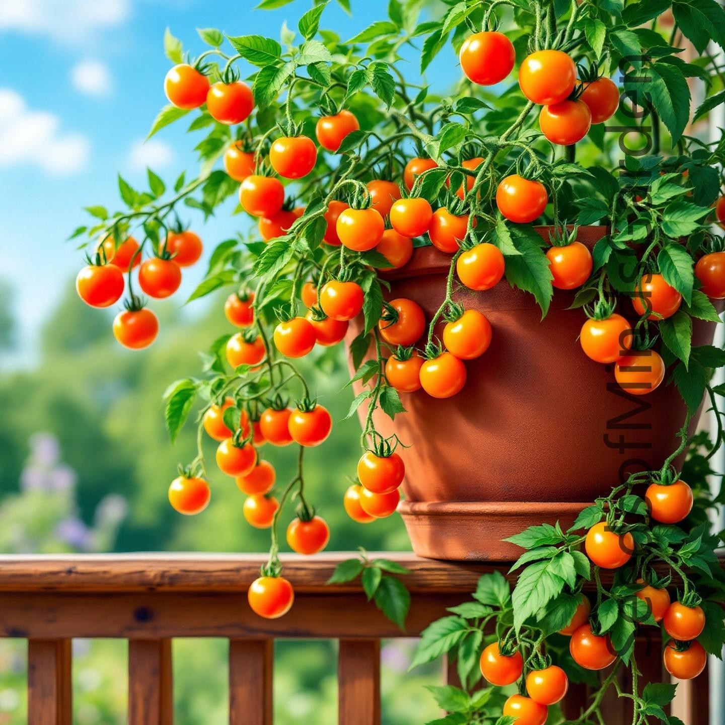 Pinocchio Orange Micro Dwarf Tomato Seeds