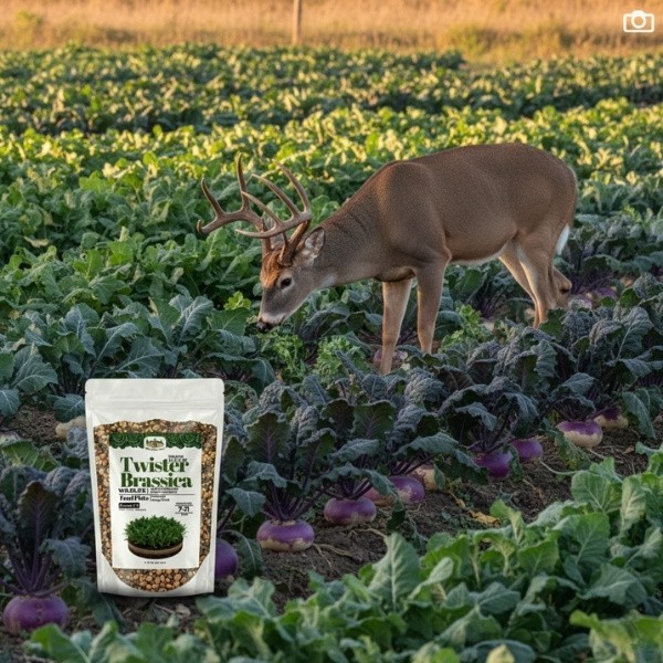 Old Cobblers Farm™ Wicked Tuff Turf Bonar Rape Forage Seed Brassica– Feed Growth