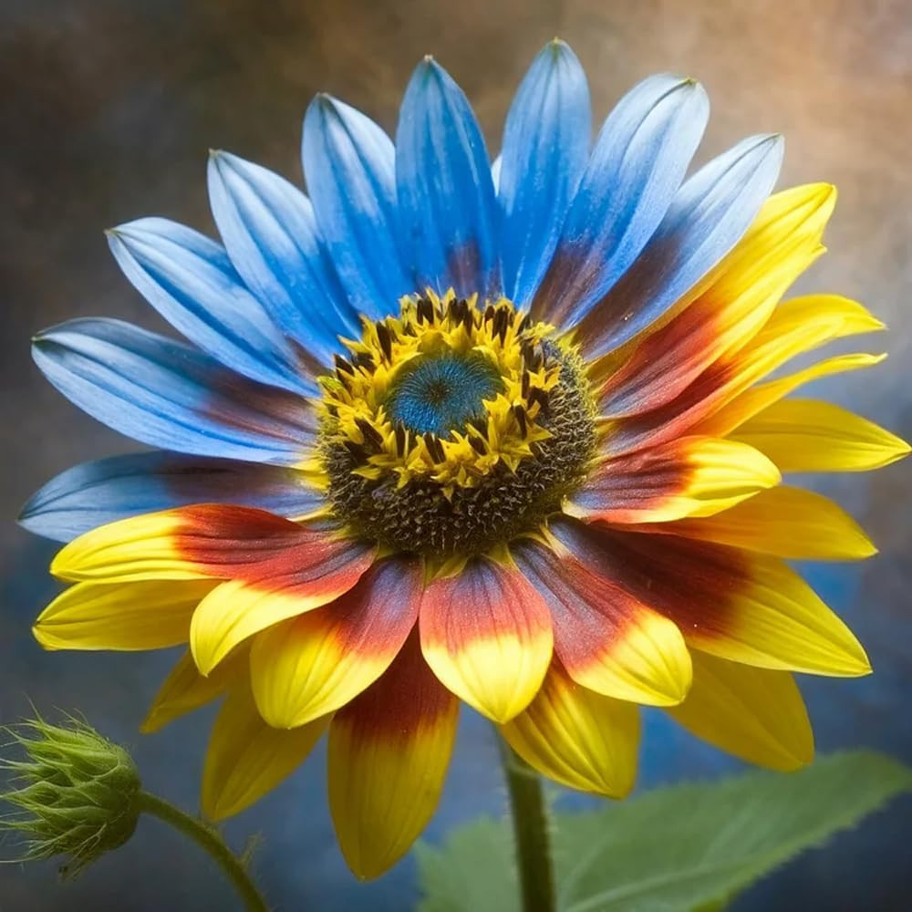 Multi-Colored Sunflower Seeds for Planting,100+ Rare Sunflower Seeds to Plant No