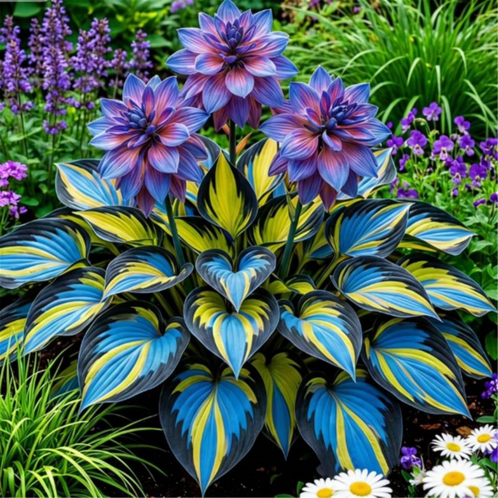 290+ Perennial Hostas for Planting, Low Maintenance Rich Foliage, Heart Shaped L